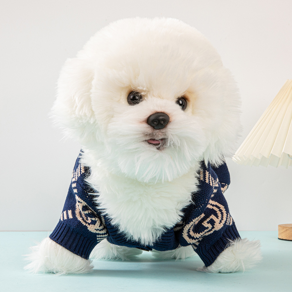 trend brand dog knit sweaters