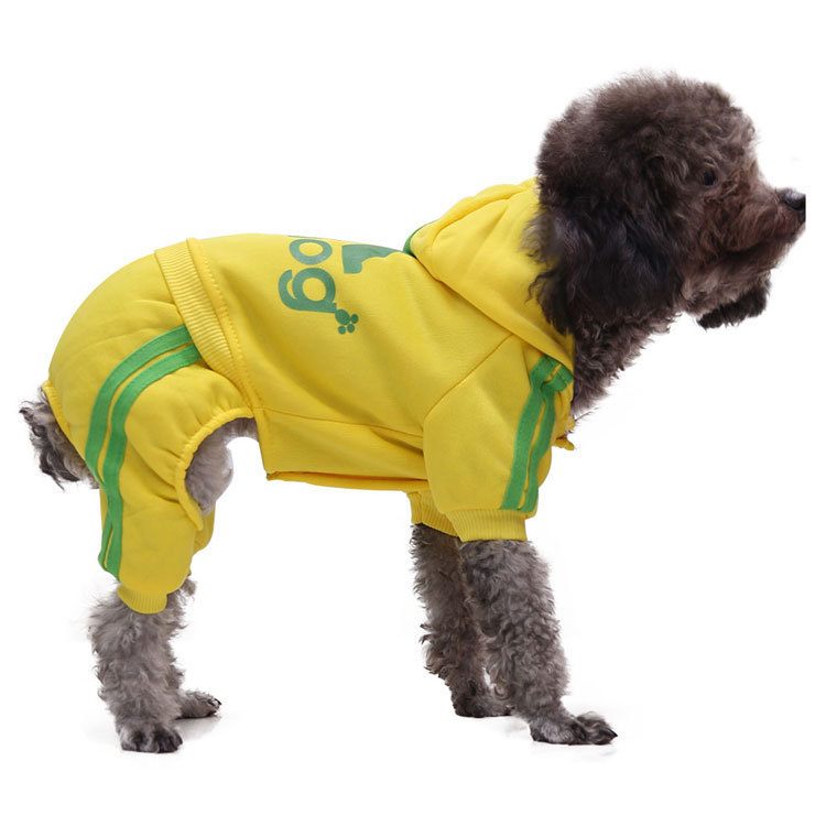 Fashion Four‑Legged Small Dog Hoodie clothes