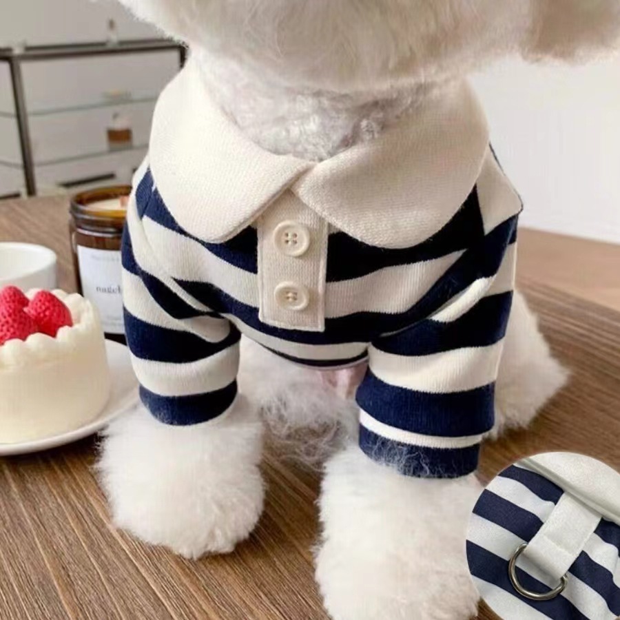 Wholesale Striped Dog Hoodie