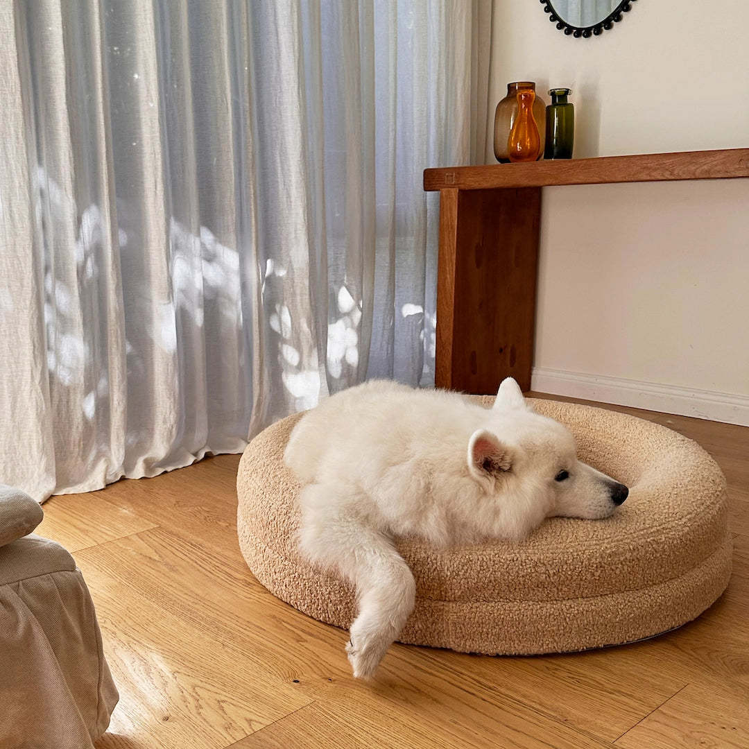 Dog bed orthopedic memory foam