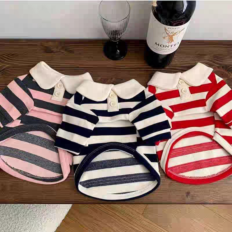 Wholesale Striped Dog Hoodie