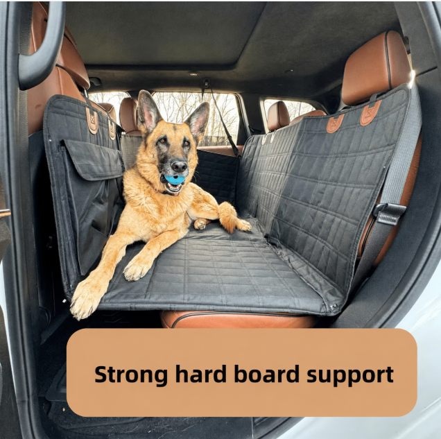 Hard Bottom Dog Car Seat Cover