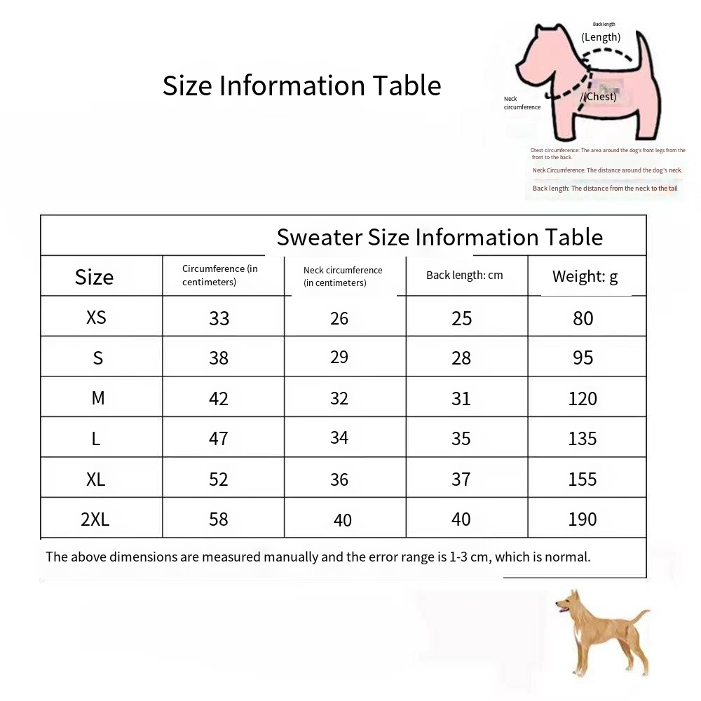 dog knit sweaters