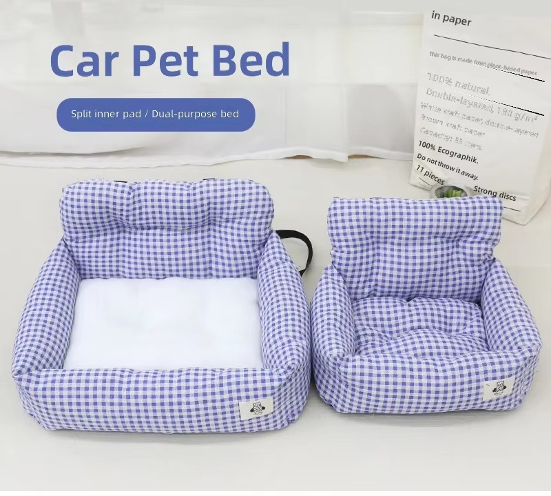 Indoor Outdoor Travel Pet Car Bed
