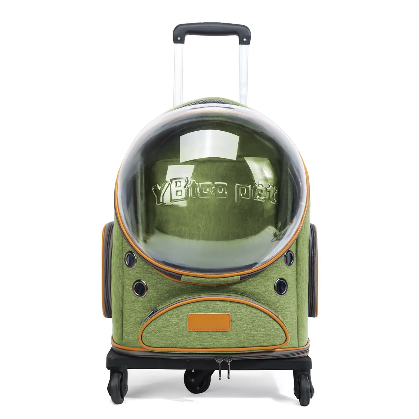 Space Capsule Pet Backpack With Wheels