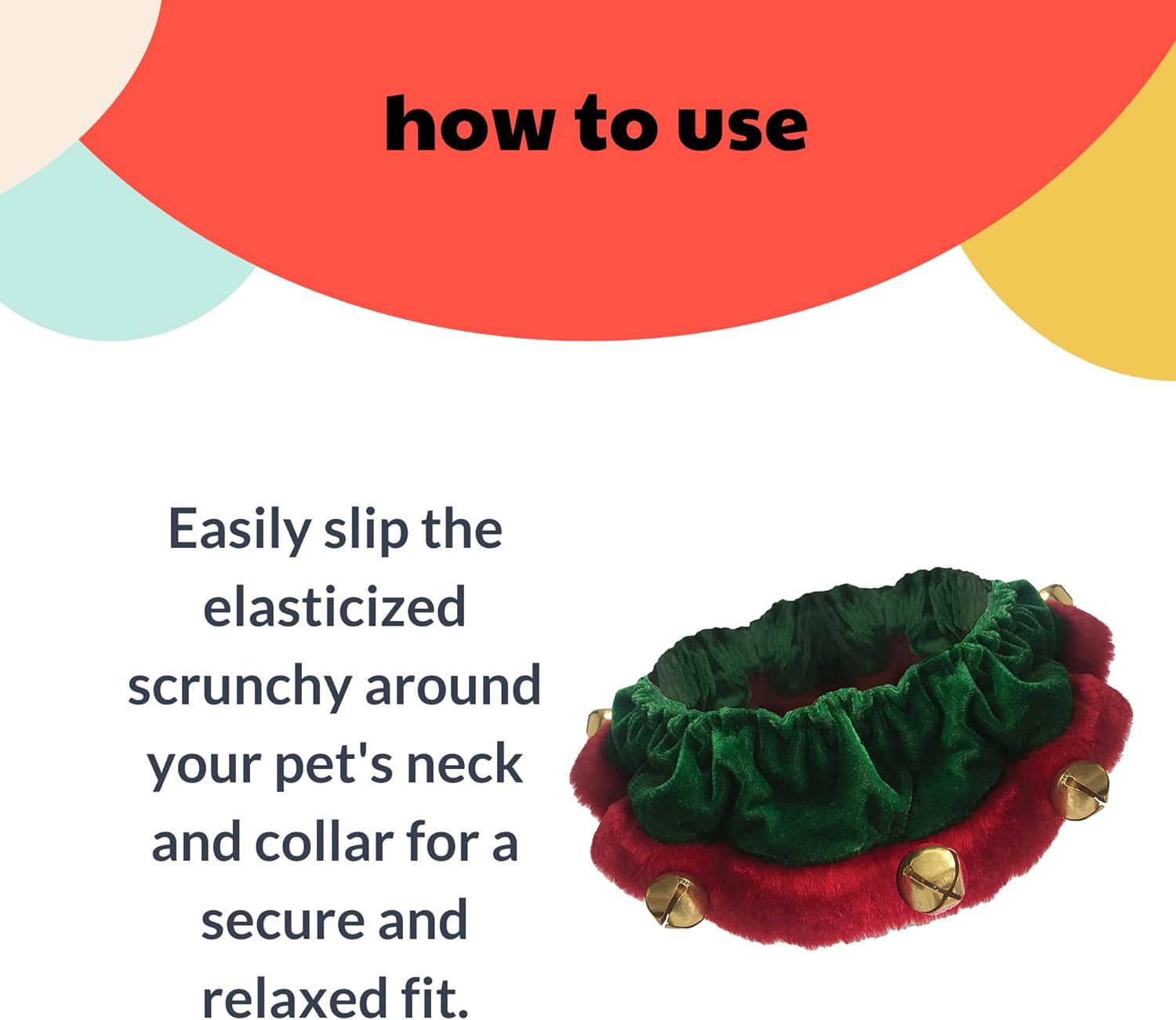 Festive Elastic Dog Cat Neckwear